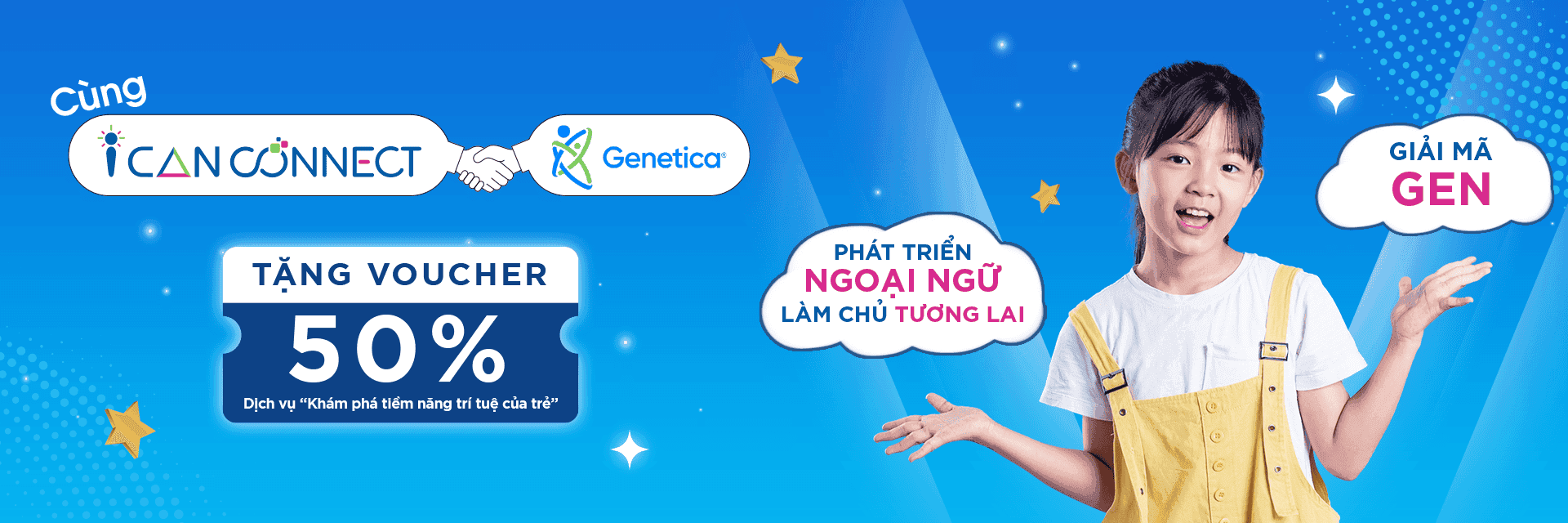 Hợp tác ICANCONNECT & Genetica